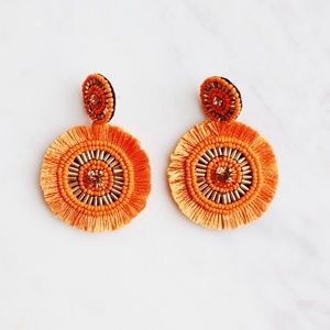 Fanta Tassel Drop Earrings